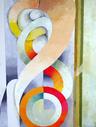 A Mirror of Circles		     22" x 28"