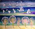 Migration of the Birds         24" x 29"