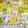 The City #2		                  24" x 24"