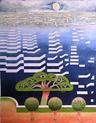 City by Night #1            26½" x 21½"