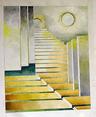 Up to the Stairs	   26" x 21"