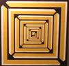 Inside the Pyramid         18½" x 18"