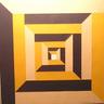 Interior Pyramid        19" x 17½"